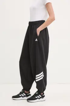adidas pantaloni de trening Future Icons culoarea negru, cu imprimeu, JE0141 imagine
