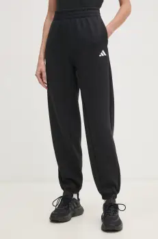 adidas pantaloni de trening Future Icons culoarea negru, neted, JE3977 imagine