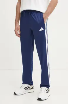 adidas pantaloni de trening M 3S TR OH PT culoarea bleumarin, cu imprimeu, JI8803 imagine