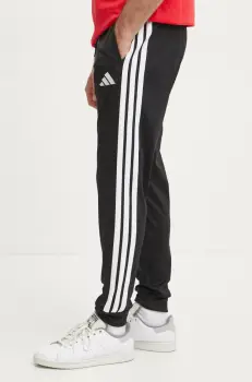 adidas pantaloni de trening M 3S TR RT PT culoarea negru, cu imprimeu, JI8809 imagine