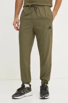 adidas pantaloni de trening M STANFRD E PT culoarea verde, uni, JF1102 imagine