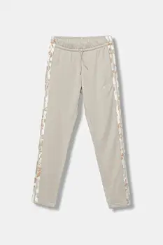 adidas pantaloni de trening pentru copii culoarea gri, cu imprimeu, KC5416 imagine