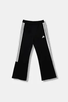 adidas pantaloni de trening pentru copii culoarea negru, cu imprimeu, JM1581 imagine