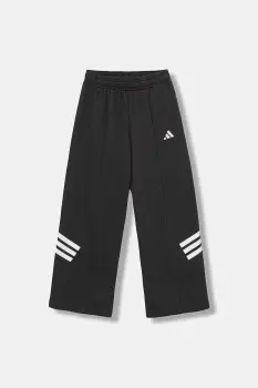 adidas pantaloni de trening pentru copii culoarea negru, cu imprimeu, JW7544 imagine
