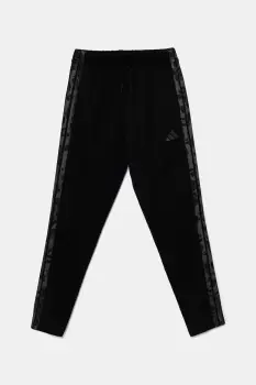 adidas pantaloni de trening pentru copii culoarea negru, cu imprimeu, KC5412 imagine