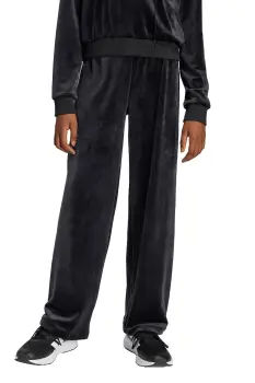 adidas pantaloni de trening pentru copii culoarea negru, uni, JN2231 imagine