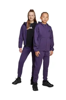 adidas pantaloni de trening pentru copii culoarea violet, cu imprimeu, JW2429 imagine