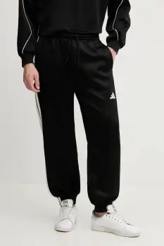 adidas pantaloni de trening Stadium culoarea negru, cu imprimeu, JN1822 imagine