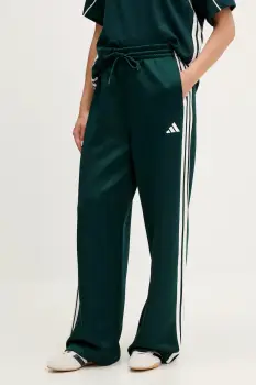 adidas pantaloni de trening Stadium culoarea verde, cu imprimeu, JW0529 imagine