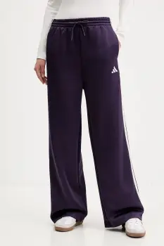 adidas pantaloni de trening Stadium Tp culoarea violet, cu imprimeu, JW0532 imagine