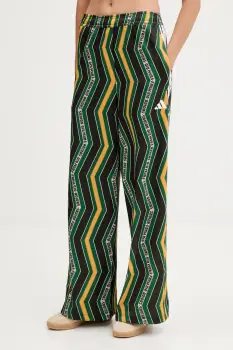 adidas pantaloni de trening x Farm Rio culoarea negru, cu imprimeu, JL8615 imagine