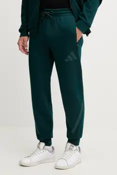 adidas pantaloni de trening x Z.N.E culoarea verde, cu imprimeu, JW4724 imagine