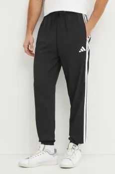 adidas pantaloni Essentials barbati, culoarea negru, modelator, IM7841 imagine