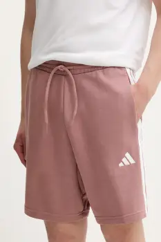adidas pantaloni scurti 3-Stripes culoarea portocaliu, JY1556 imagine
