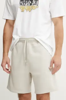 adidas pantaloni scurti ALL SZN barbati, culoarea bej, JW6698 imagine