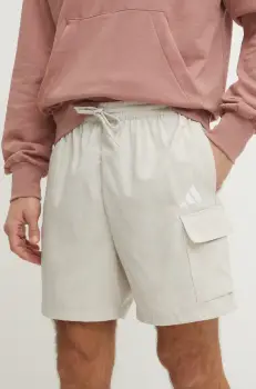 adidas pantaloni scurti Chelsea barbati, culoarea bej, JD1828 imagine