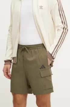 adidas pantaloni scurti Chelsea barbati, culoarea verde, JD1827 imagine