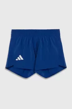 adidas pantaloni scurti copii cu imprimeu, talie reglabila imagine