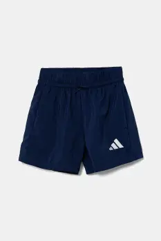 adidas pantaloni scurti copii cu imprimeu, talie reglabila, JC9769 imagine