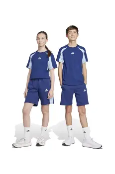 adidas pantaloni scurti copii culoarea albastru marin, cu imprimeu, talie reglabila, JI6232 imagine