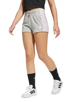 adidas pantaloni scurti copii culoarea gri, cu imprimeu, talie reglabila, JN6495 imagine