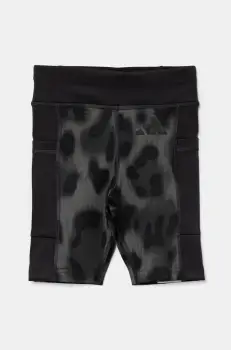 adidas pantaloni scurti copii culoarea negru, cu imprimeu, JJ0940 imagine