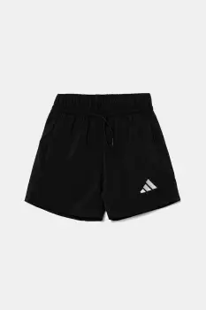 adidas pantaloni scurti copii culoarea negru, cu imprimeu, talie reglabila, JC9770 imagine