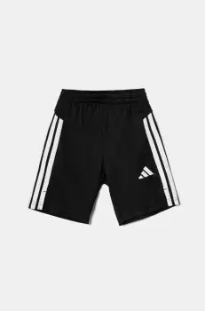 adidas pantaloni scurti copii culoarea negru, modelator, JJ1038 imagine