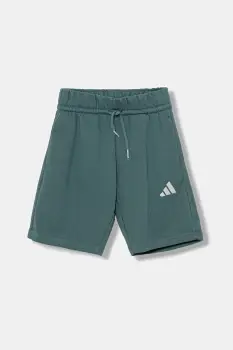 adidas pantaloni scurti copii culoarea verde, talie reglabila, KC5405 imagine