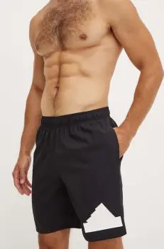 adidas pantaloni scurti de baie culoarea negru, IX9799 imagine