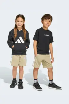 Adidas pantaloni scurti de trening pentru copii, cu bumbac imagine