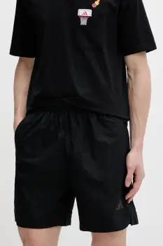 adidas pantaloni scurti din bumbac imagine