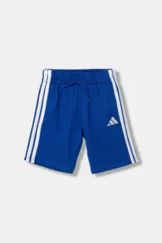 adidas pantaloni scurti din bumbac pentru copii cu imprimeu, talie reglabila, JY5017 imagine