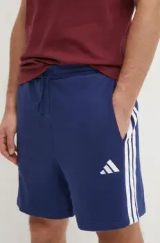 adidas pantaloni scurti Essentials barbati, culoarea albastru marin, JE6417 imagine