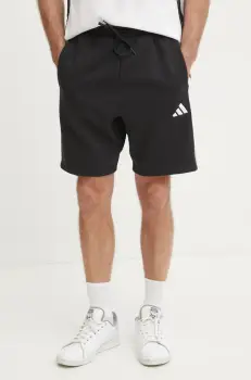 adidas pantaloni scurti Essentials barbati, culoarea negru, JD1855 imagine