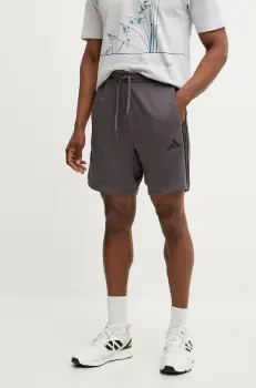 adidas pantaloni scurti Essentials barbati, culoarea violet, JE6422 imagine