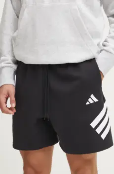 adidas pantaloni scurti Future Icons barbati, culoarea negru, JD4884 imagine