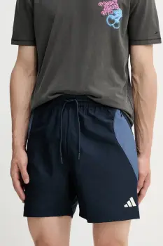 adidas pantaloni scurti Stadium culoarea bleumarin, JX5630 imagine