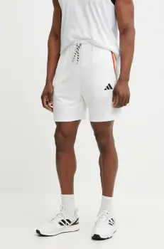 adidas pantaloni scurti Tiro barbati, culoarea alb, JC8056 imagine