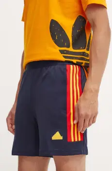 adidas pantaloni scurti Tiro barbati, culoarea albastru marin, IY4493 imagine