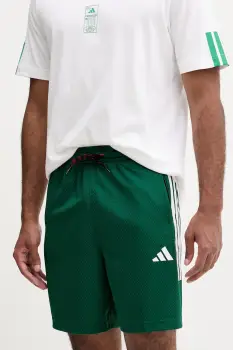 adidas pantaloni scurti Tiro culoarea verde, JN2572 imagine