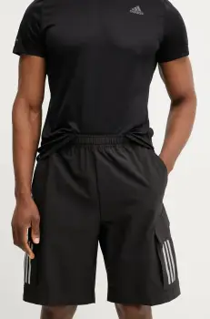 adidas pantaloni scurti x Mercedes barbati, culoarea negru, JX8279 imagine