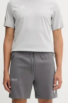 adidas pantaloni scurti x Mercedes culoarea gri, JW3479 imagine