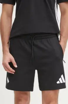 adidas pantaloni scurti Z.N.E. barbati, culoarea negru, JD5325 imagine