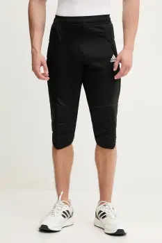 adidas pantaloni sport TIERRO 3/4 barbati, culoarea negru, mulata Z11475-black imagine