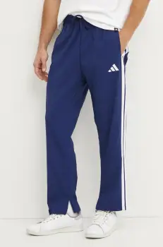 adidas pantaloni STNFRD barbati, culoarea albastru marin, modelator, JE6400 imagine