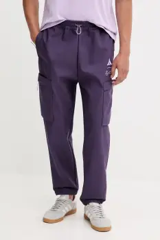 adidas pantaloni x Mercedes culoare violet pentru barbati JX8813 imagine