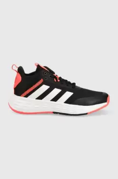 adidas pantofi copii culoarea negru imagine