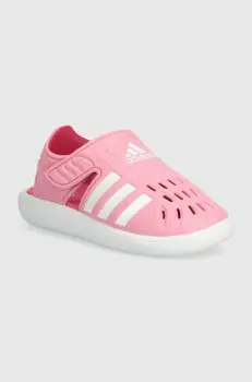 adidas pantofi de apa pentru copii WATER SANDAL C culoarea roz imagine