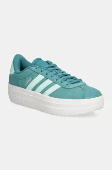 adidas pantofi VL COURT BOLD culoarea turcoaz, IH4778 imagine
